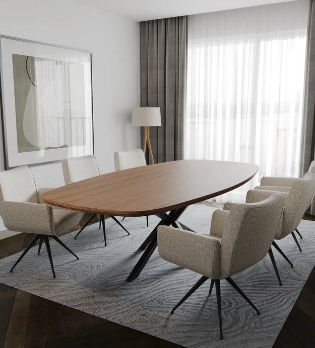 Eiken Tafel Deens Ovaal Cortado