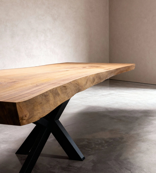 Boomstam eettafel Tali 270 x 100 cm, foto 2