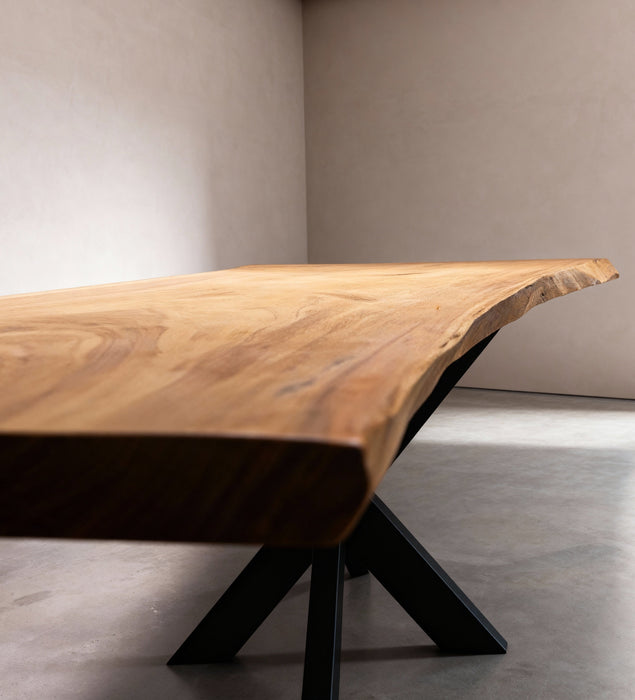 Boomstam eettafel Tali 280 x 100 cm, foto 2