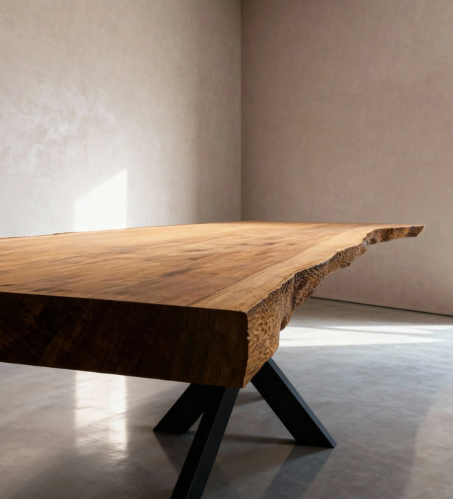 Boomstam eettafel Tali 300 x 95 cm, foto 2