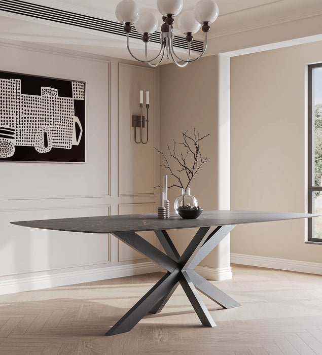 Eettafel Deens Ovaal Dekton Laurent