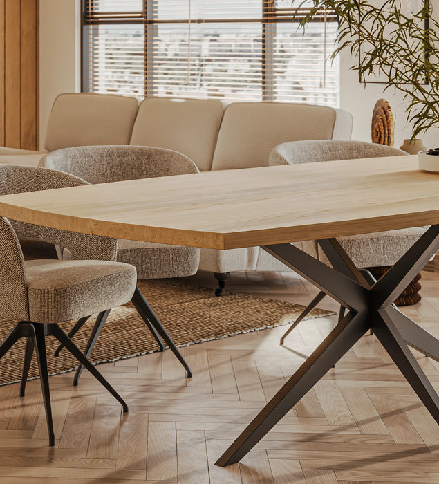 Eiken Tafel Deens Ovaal Pure