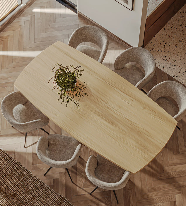 Eiken Tafel Deens Ovaal Pure