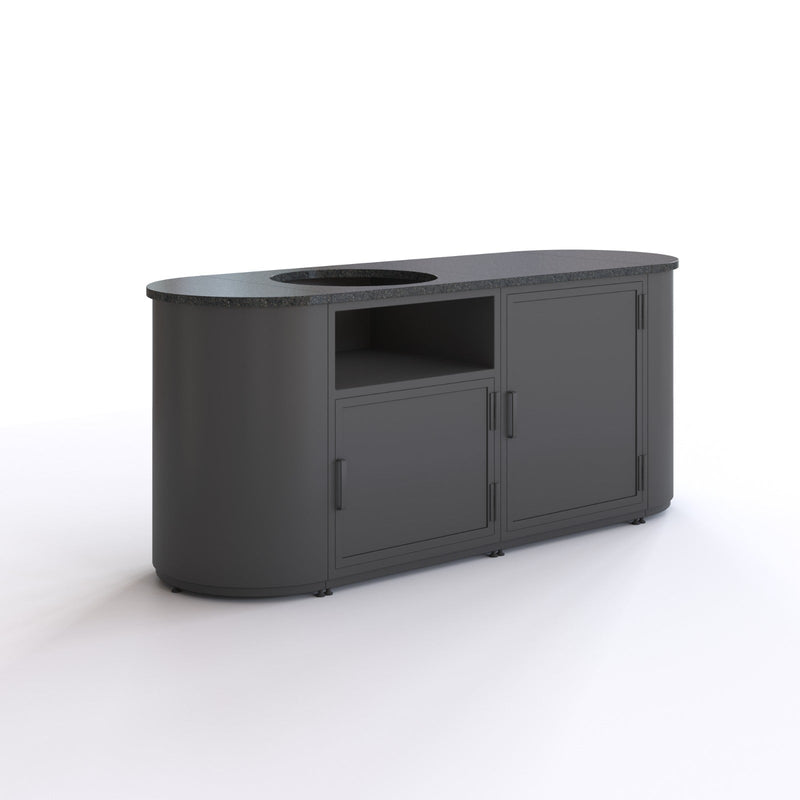 Modulaire buitenkeuken Flow 2 met werkblad Star Galaxy
