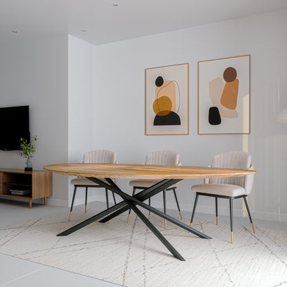 Eettafel Kiezelvorm