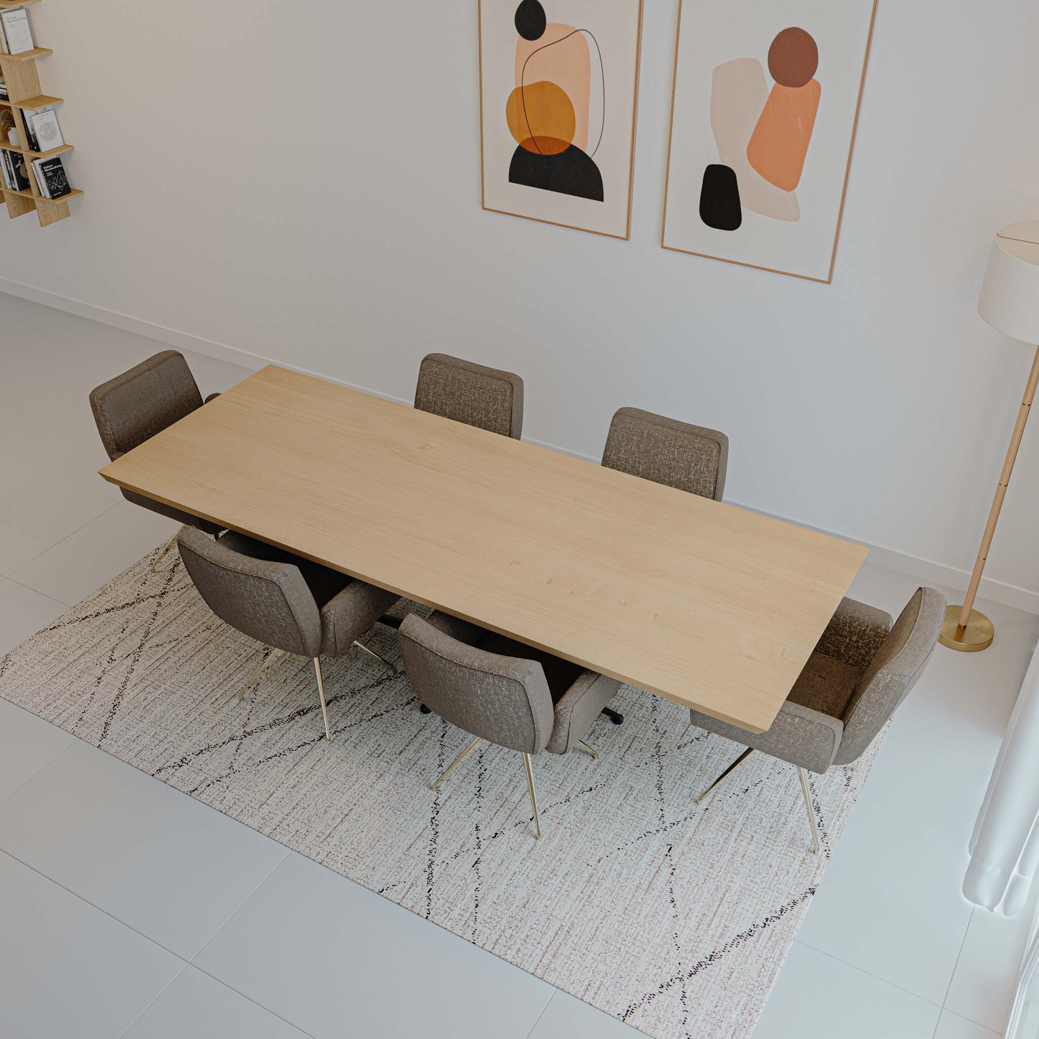 Eettafel Rechthoek