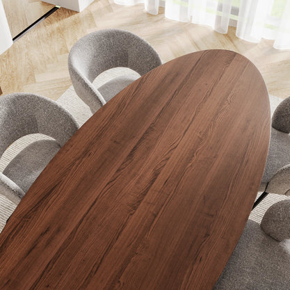 Eiken Tafel Ovaal Cortado