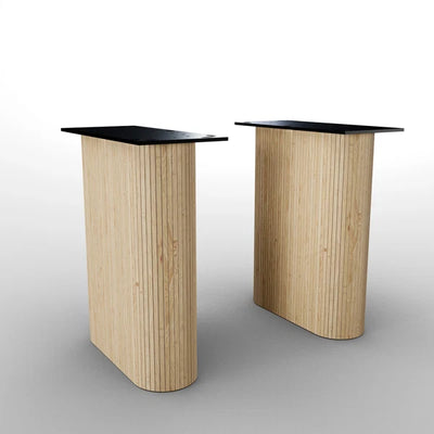 Eiken Onderstel - Golvend Duo