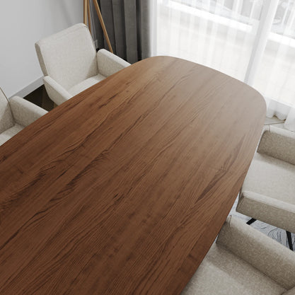 Eiken Tafel Deens Ovaal Cortado
