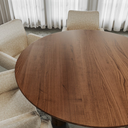 Eiken Tafel Rond Cortado