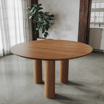 Eiken Tafel Rond Cortado