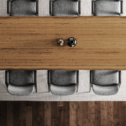 Eiken Tafel Rechthoek Shell Grey