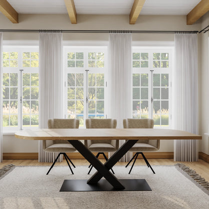 Eiken Tafel Luna Natural