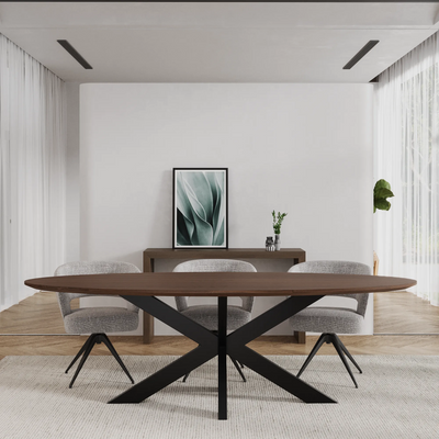 Eiken Tafel Ovaal Cortado