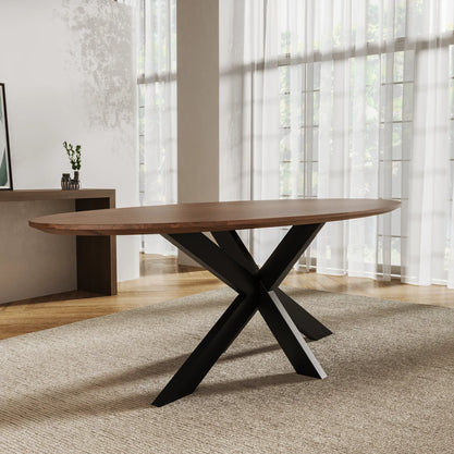 Eiken Tafel Ovaal Cortado