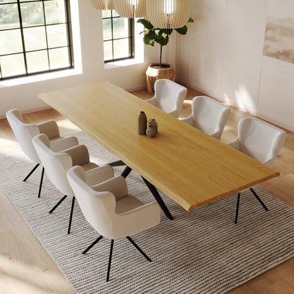 Eiken Tafel Verlengbaar Deens Ovaal Pure