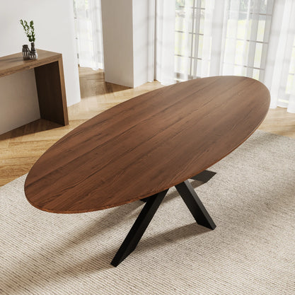 Eiken Tafel Ovaal Cortado