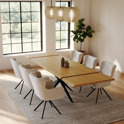 Eiken Tafel Verlengbaar Deens Ovaal Pure