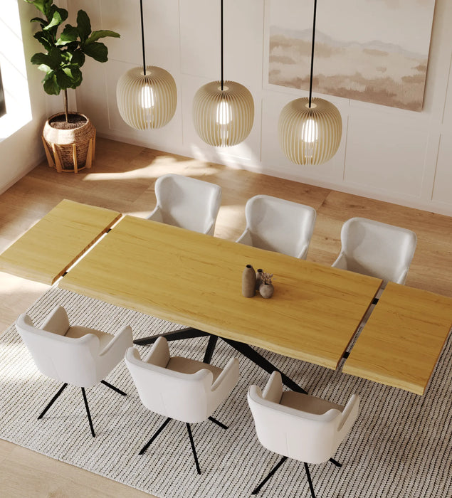 Eiken Tafel Verlengbaar Deens Ovaal Pure