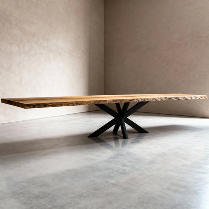 Boomstam Eettafel Iroko | 415 x 80