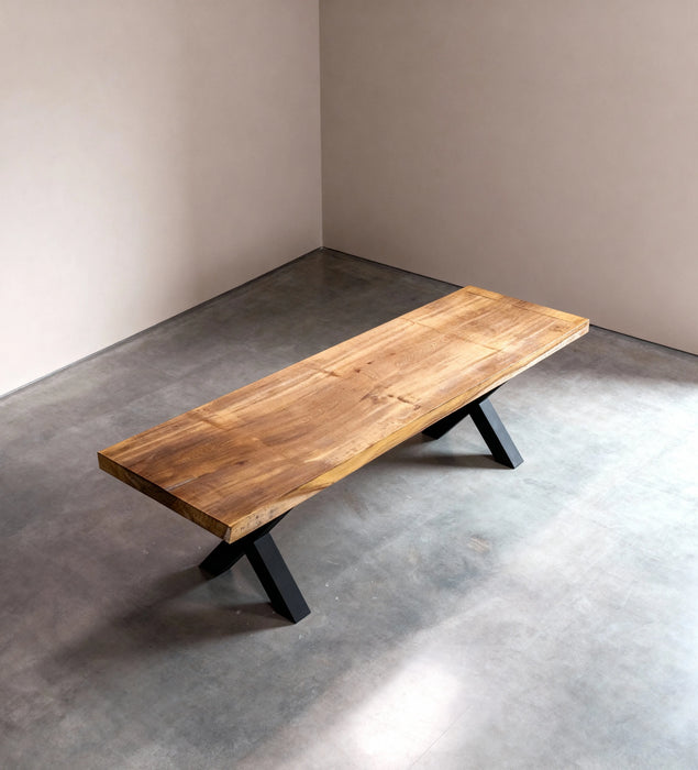 Boomstam Eettafel Iroko | 270 x 85