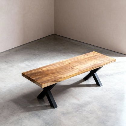 Boomstam Eettafel Iroko | 270 x 85