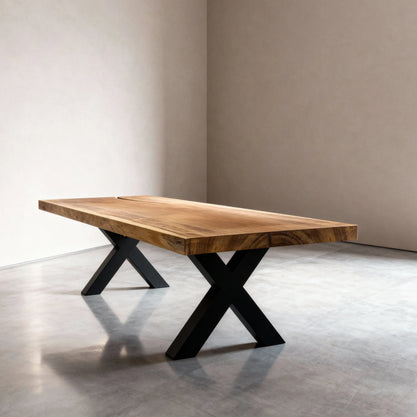 Boomstam Eettafel Iroko | 300 x 90