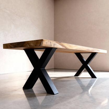 Boomstam Eettafel Iroko | 270 x 85