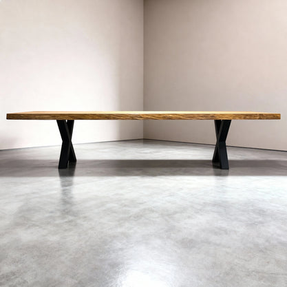 Boomstam Eettafel Bilinga | 330 x 110