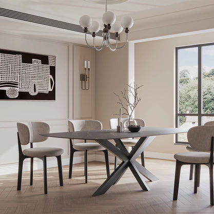Eettafel Deens Ovaal Dekton Laurent