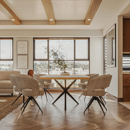 Eiken Tafel Deens Ovaal Pure