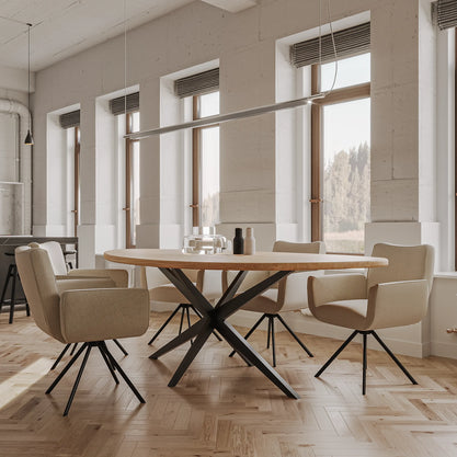 Eiken Tafel Organisch Natural