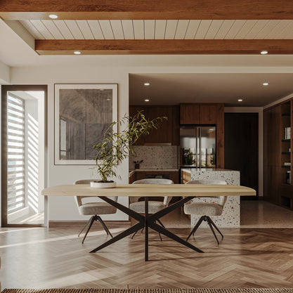 Eiken Tafel Deens Ovaal Pure