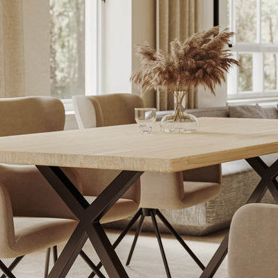 Eiken Tafel Rechthoek Natural