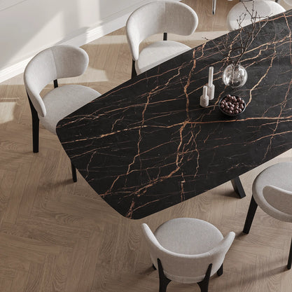 Eettafel Deens Ovaal Dekton Laurent