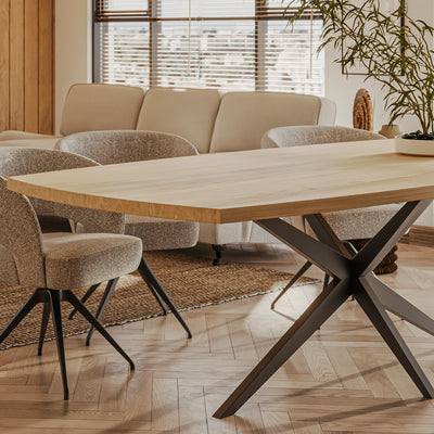 Eiken Tafel Deens Ovaal Pure