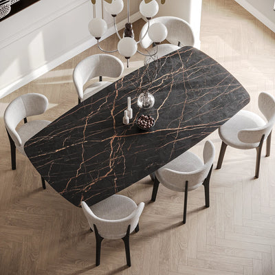 Eettafel Deens Ovaal Dekton Laurent