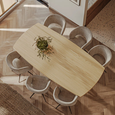 Eiken Tafel Deens Ovaal Pure