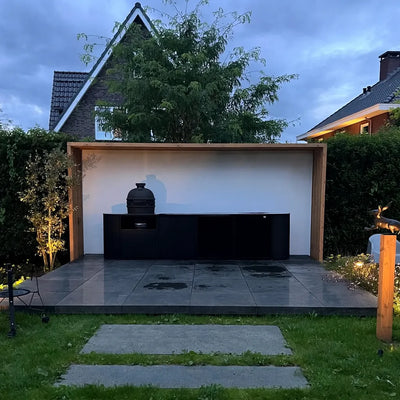 Buitenkeuken van Bogade bij een klant thuis