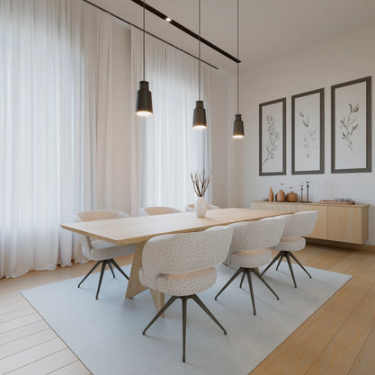 Eiken Tafel Rechthoek White 5%
