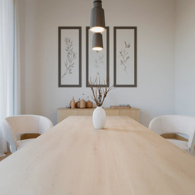 Eiken Tafel Rechthoek White 5%