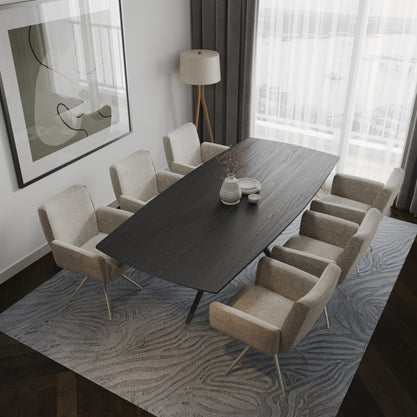Eettafel Bootsvorm
