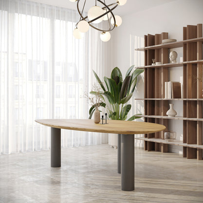 Eettafel Kiezelvorm