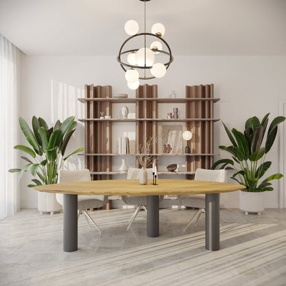 Eettafel Kiezelvorm