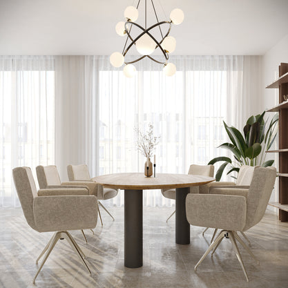 Eettafel Kiezelvorm