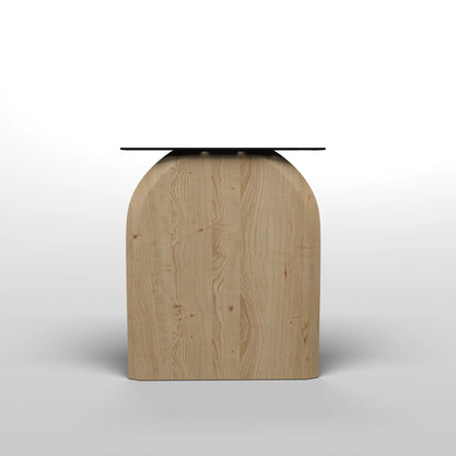 Eiken Onderstel Halfrond - Hapa (set)