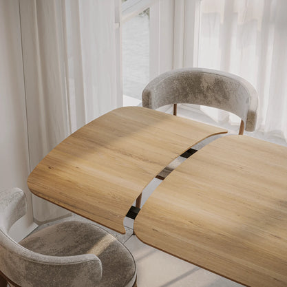 Eiken Tafel Verlengbaar Deens Ovaal Pure