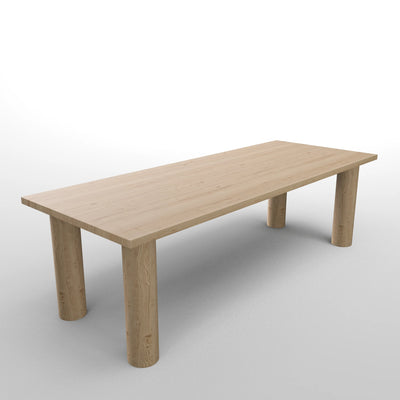 Eiken Onderstel Zuilen - Pilares (set van 4)