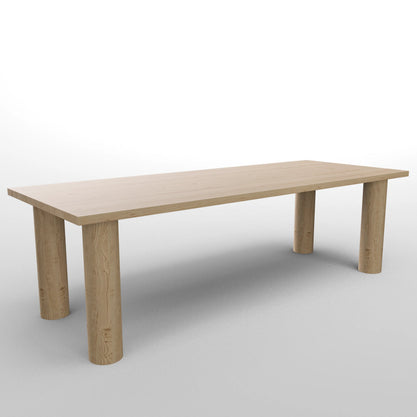 Eiken Onderstel Zuilen - Pilares (set van 4)