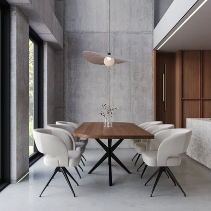 Eiken Tafel Luna Cortado